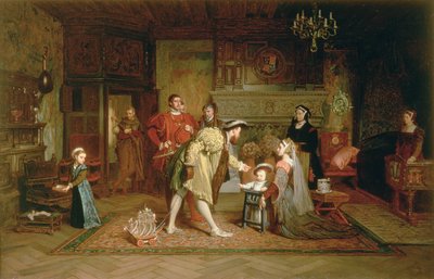 De koninklijke kinderkamer, 1538 door Marcus Stone